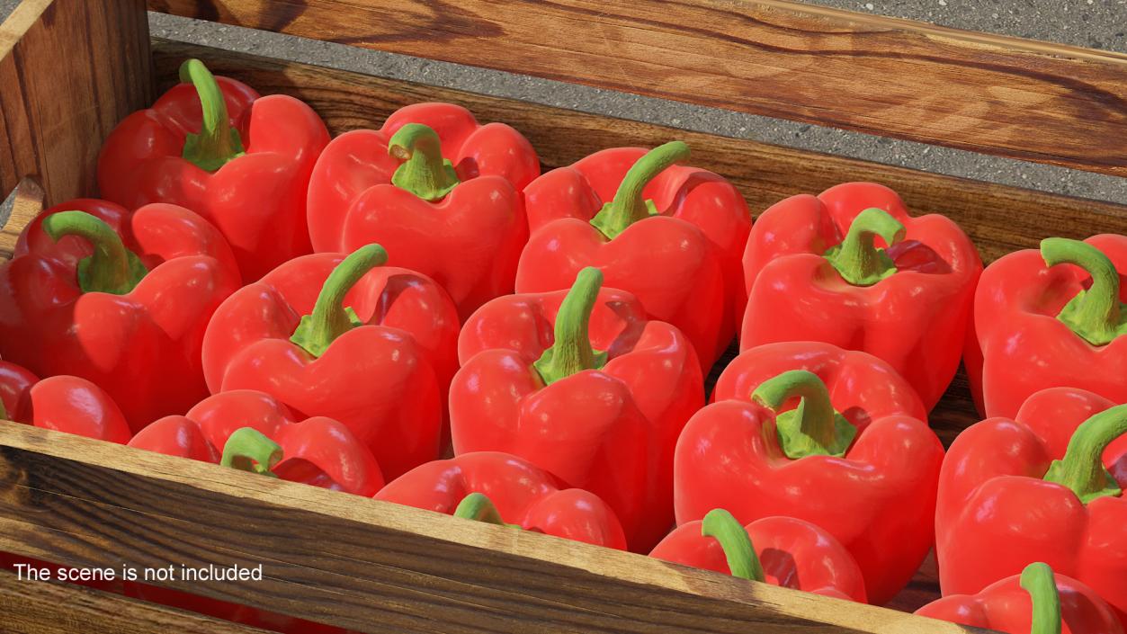 3D Fresh Peppers Collection 4