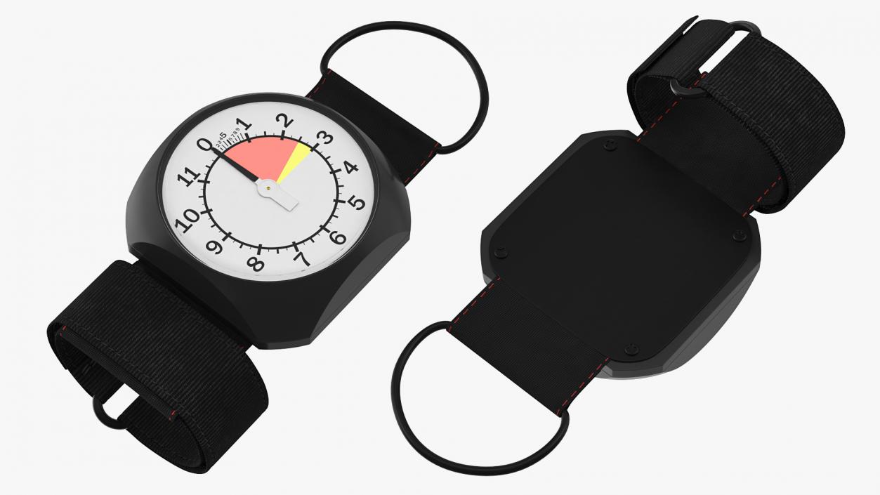 3D Analog Skydiving Altimeter