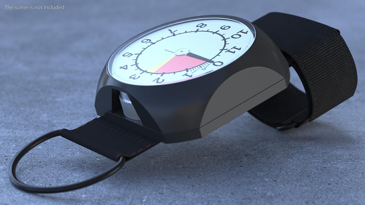 3D Analog Skydiving Altimeter