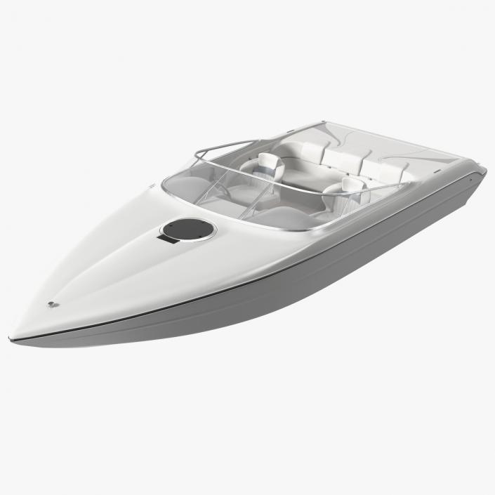 3D model White Deck Boat