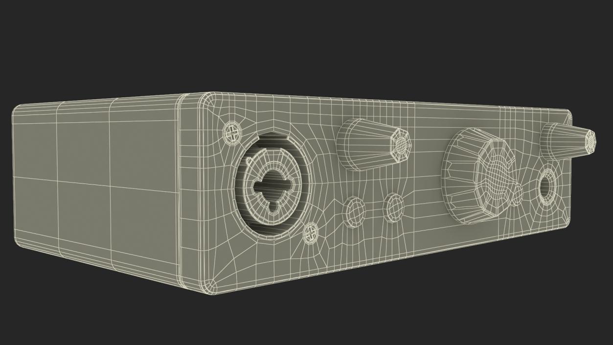 3D Portable USB Audio Interface model