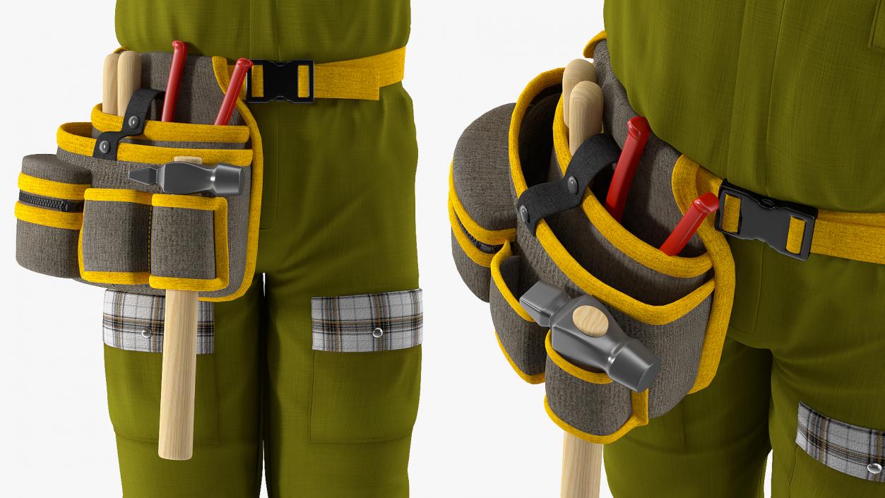 Workman Uniforms Collection 3 3D model