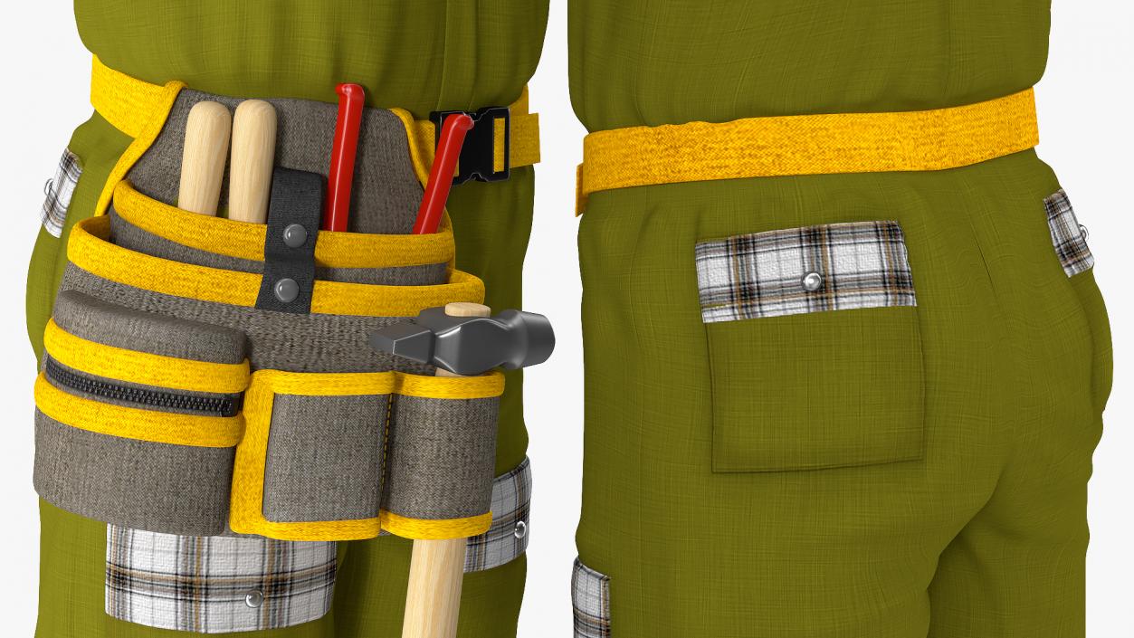 Workman Uniforms Collection 3 3D model