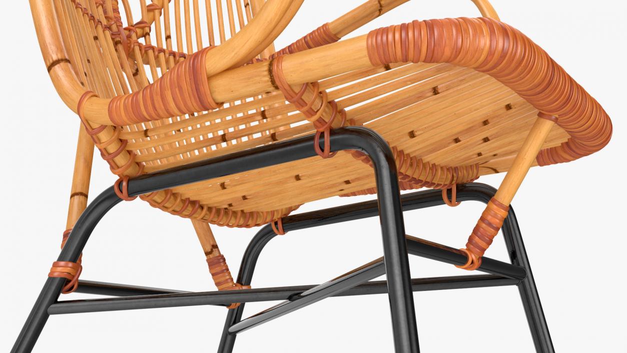 3D model Bamboo Chairs  Collection