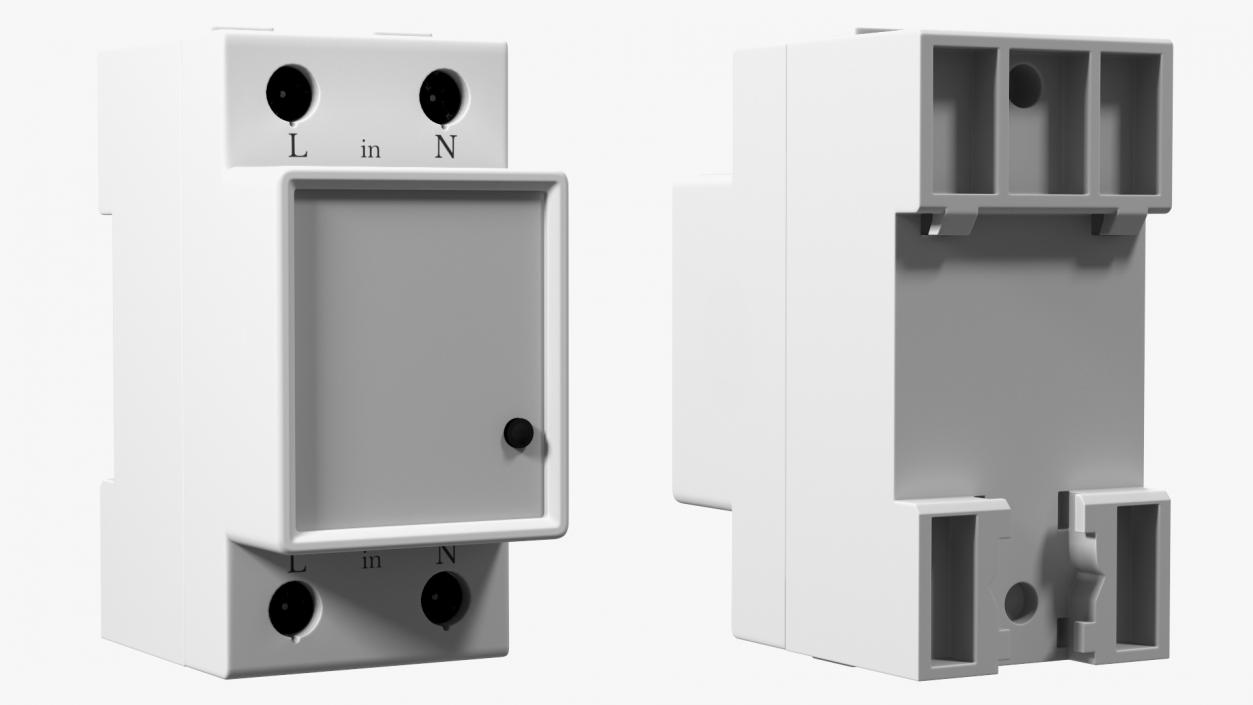 3D Wifi Energy Meter Turned Off model