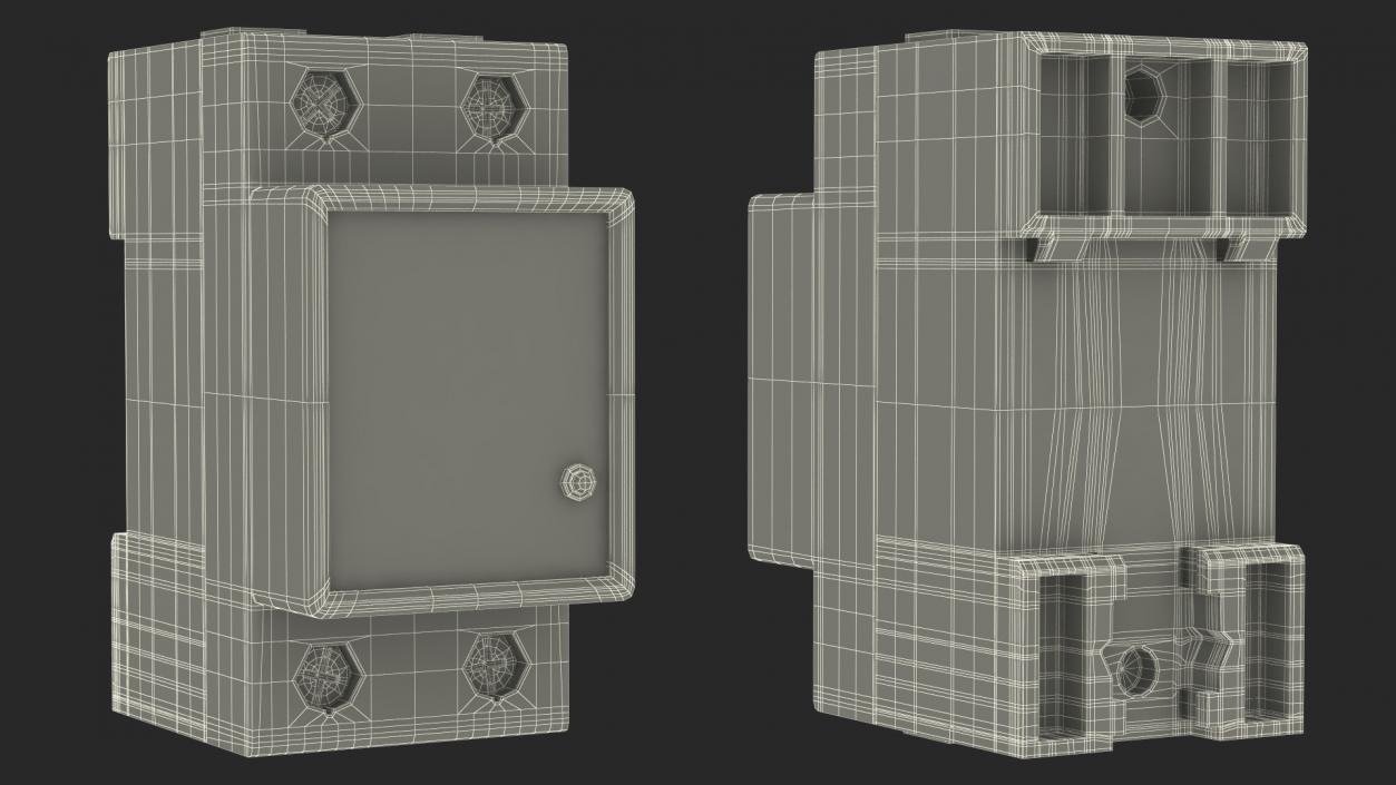 3D Wifi Energy Meter Turned Off model