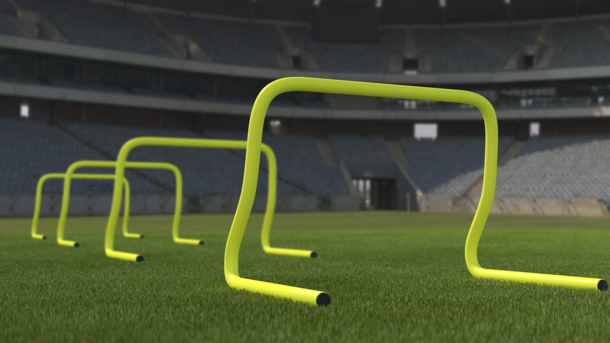 3D Soccer Training Hurdle Forza model