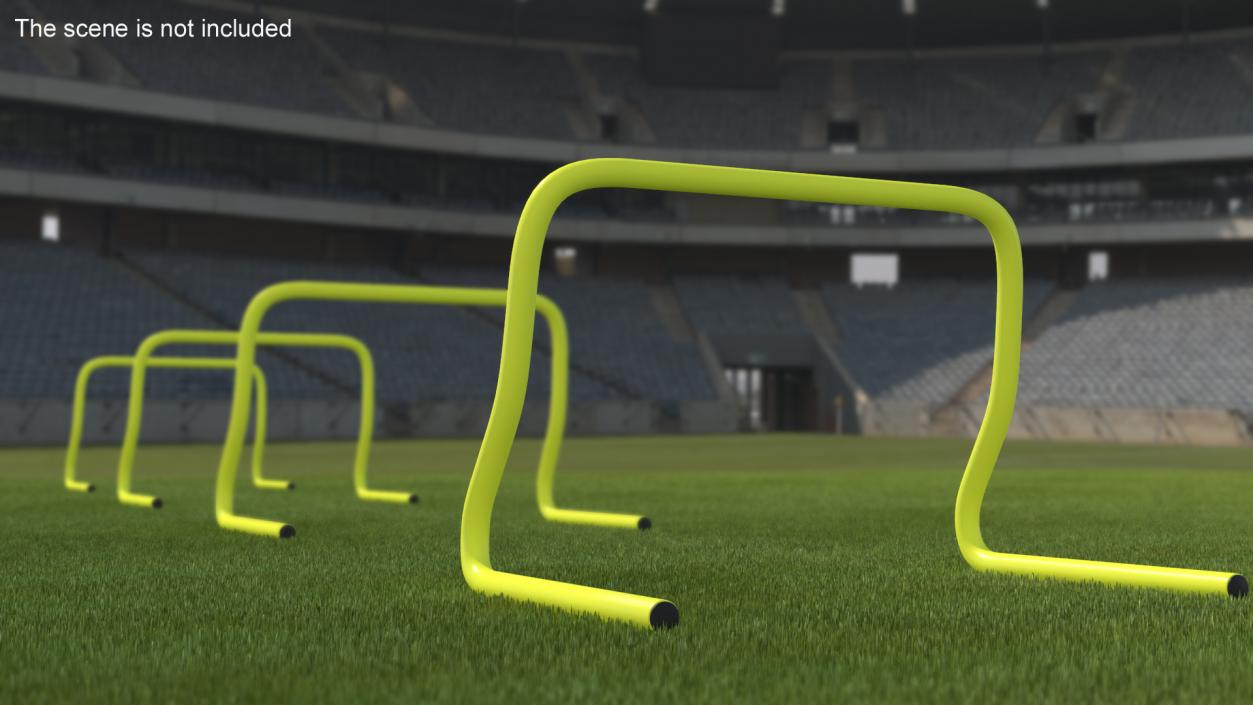 3D Soccer Training Hurdle Forza model