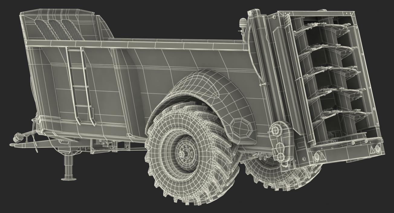 3D model Sodimac Rafal 3300 Spreader Dirty Rigged