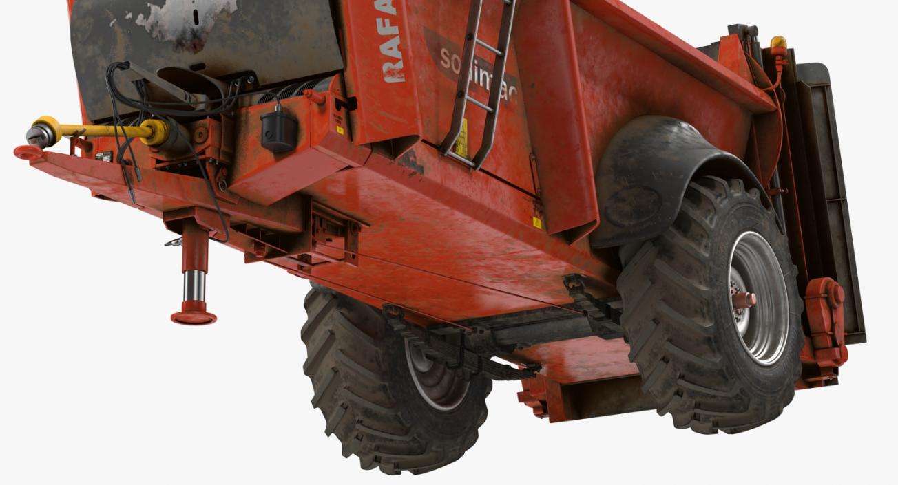 3D model Sodimac Rafal 3300 Spreader Dirty Rigged