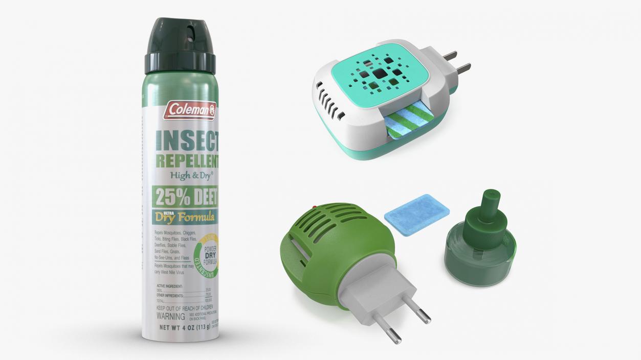 3D model Mosquito Repellents Collection