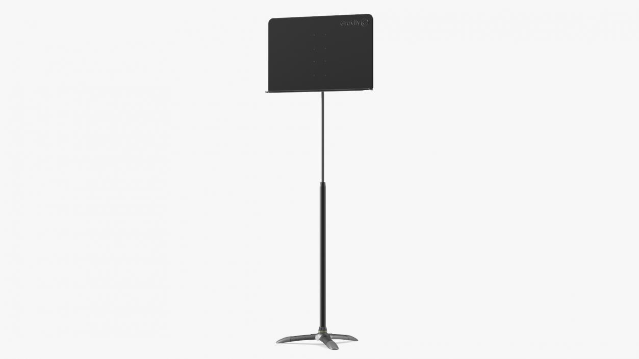 Heavy Duty Music Stand 3D