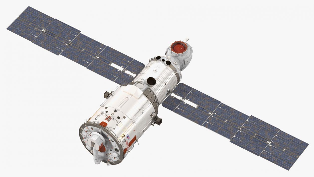 3D model ISS Zvezda Service Module