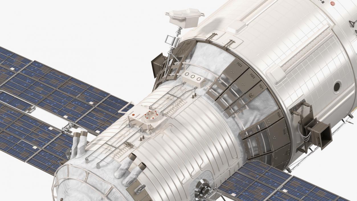 3D model ISS Zvezda Service Module