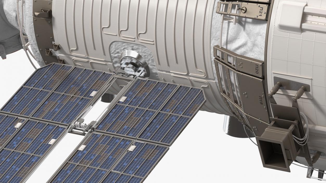 3D model ISS Zvezda Service Module