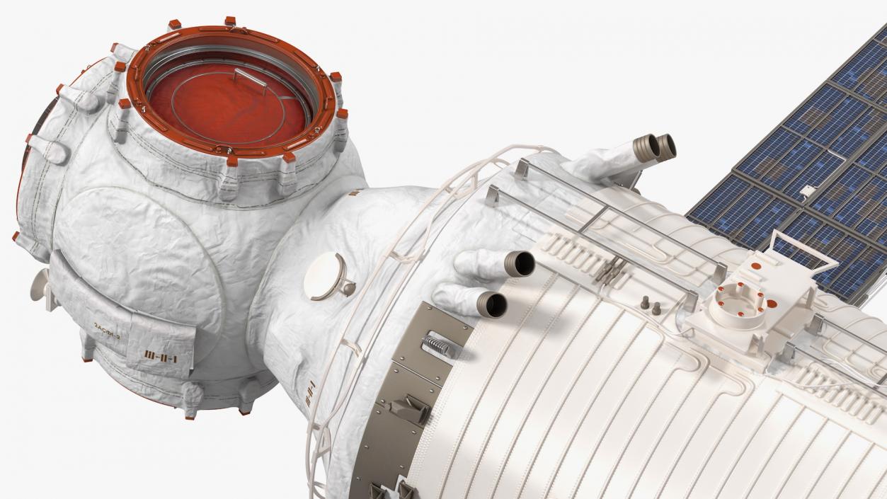 3D model ISS Zvezda Service Module