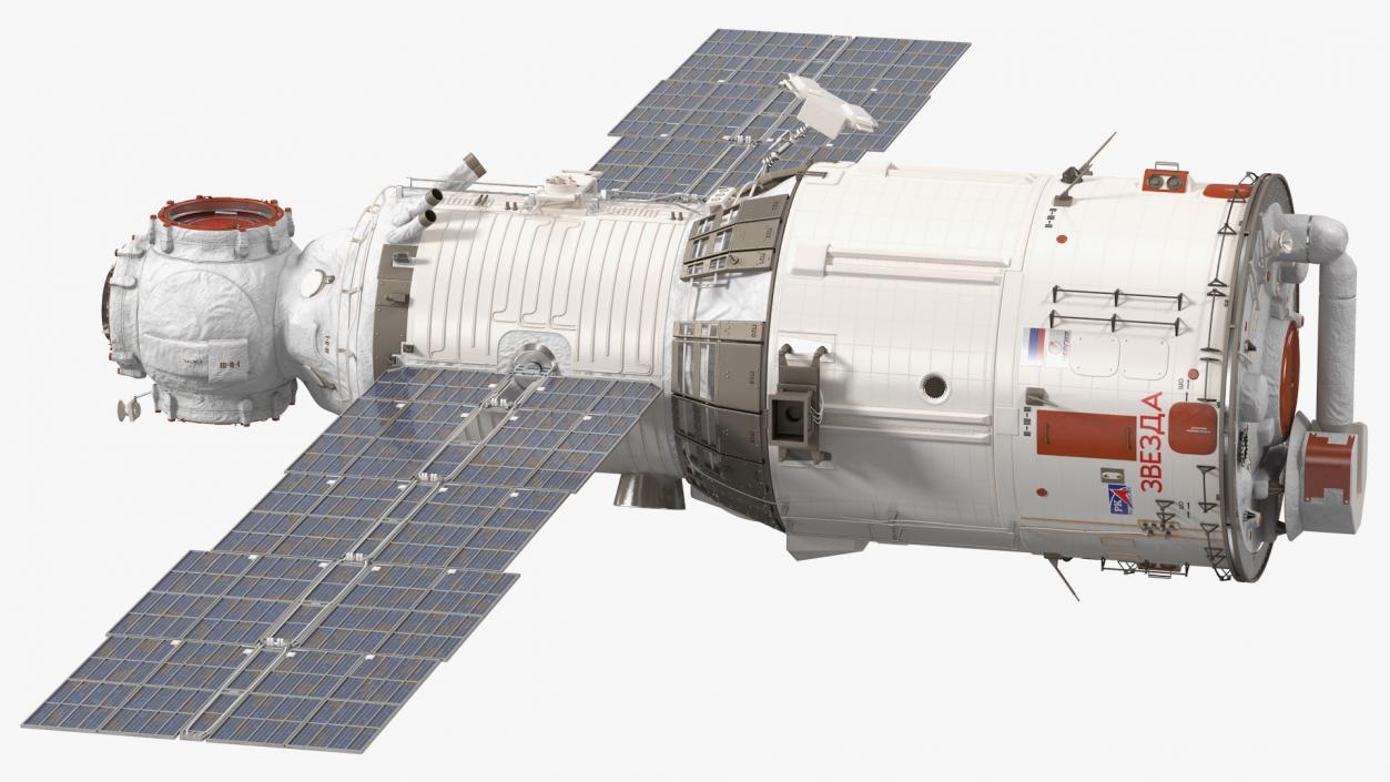 3D model ISS Zvezda Service Module