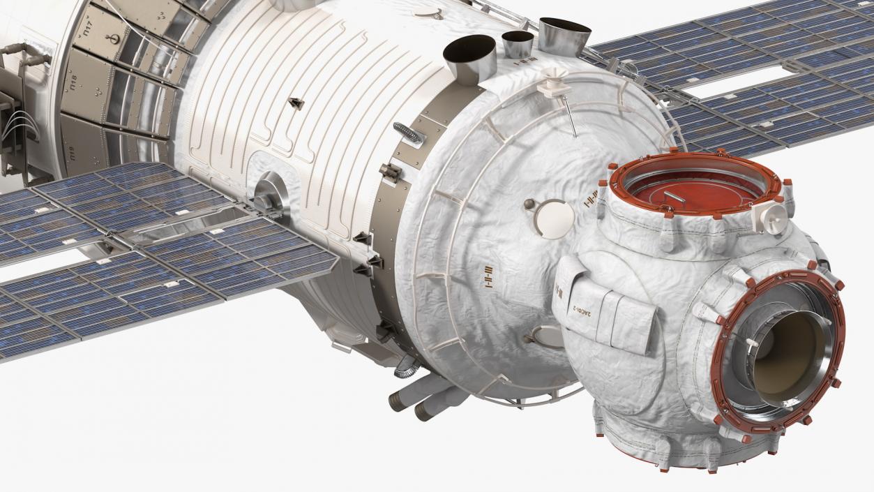 3D model ISS Zvezda Service Module