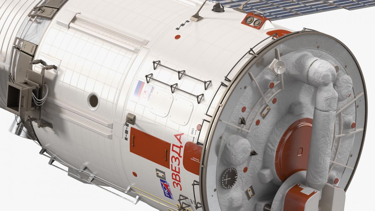 3D model ISS Zvezda Service Module