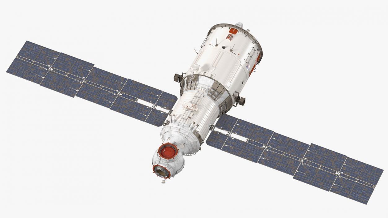 3D model ISS Zvezda Service Module