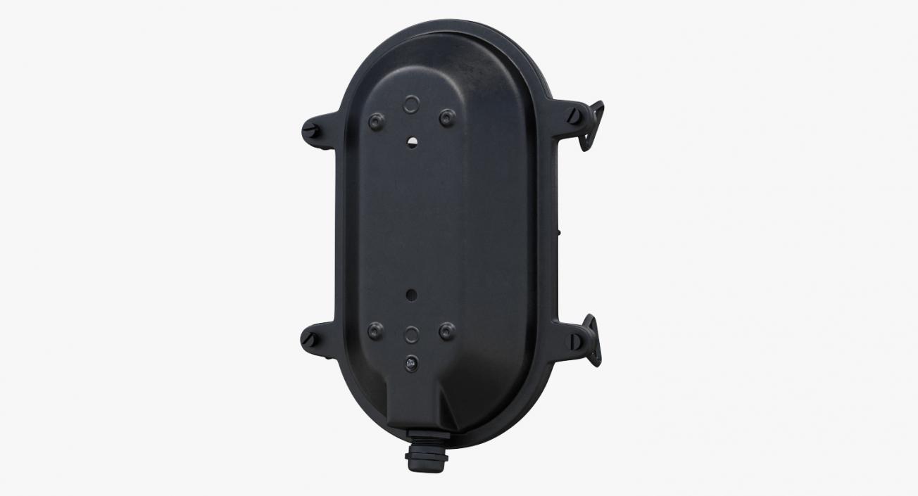 3D model Bulkhead Light Black