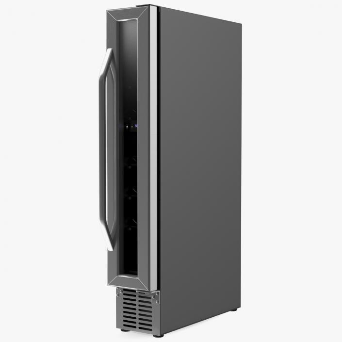 Slim Vertical Built in Wine Cooler 3D model