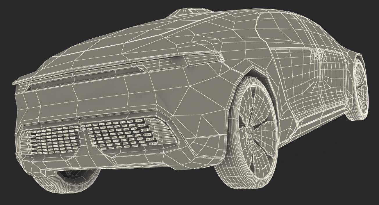 3D Concept Cars Collection model