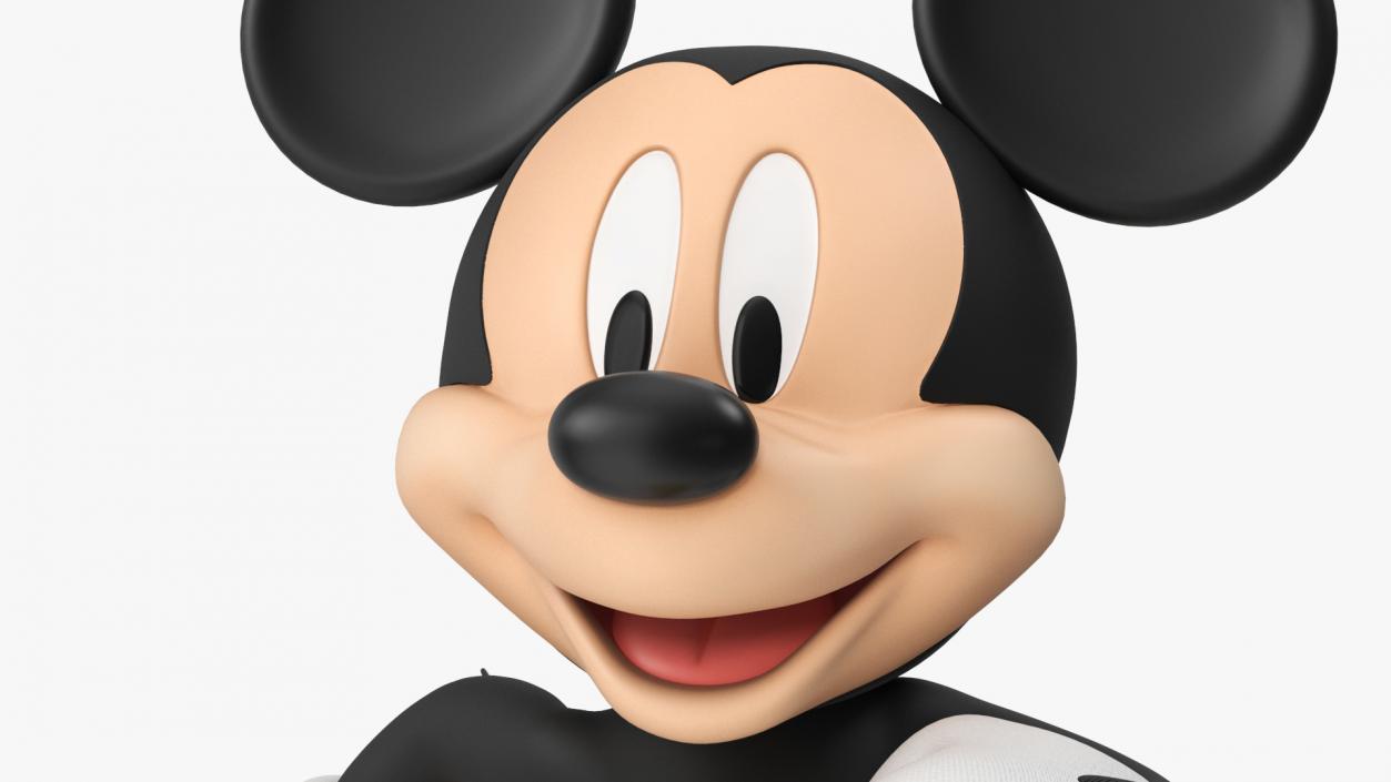 Disney Character Mickey Mouse Walking 3D