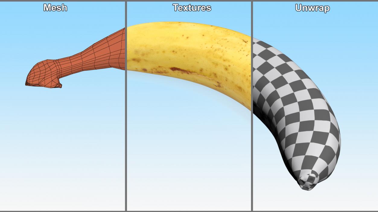 3D model Banana 2