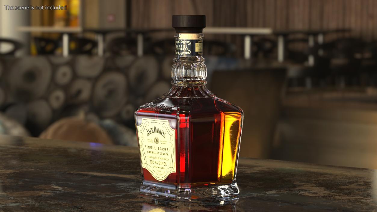 Whiskey Jack Daniels Single Barrel 3D model