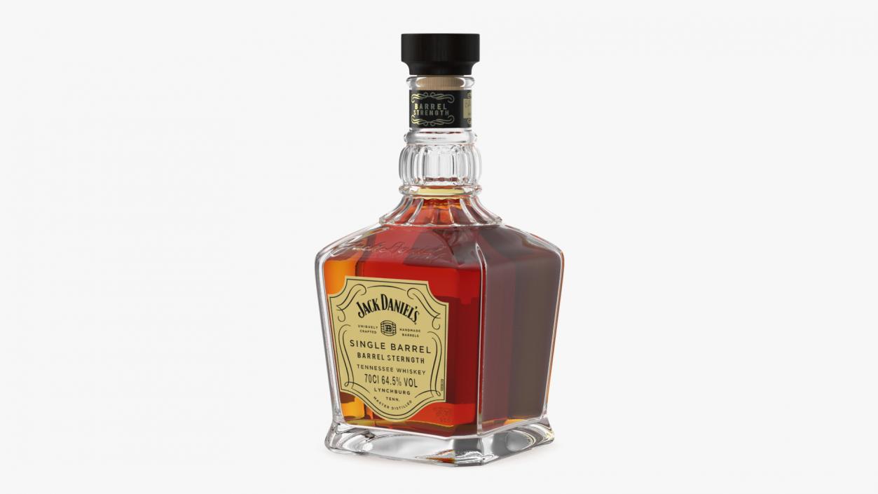 Whiskey Jack Daniels Single Barrel 3D model