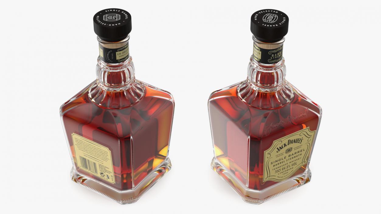 Whiskey Jack Daniels Single Barrel 3D model