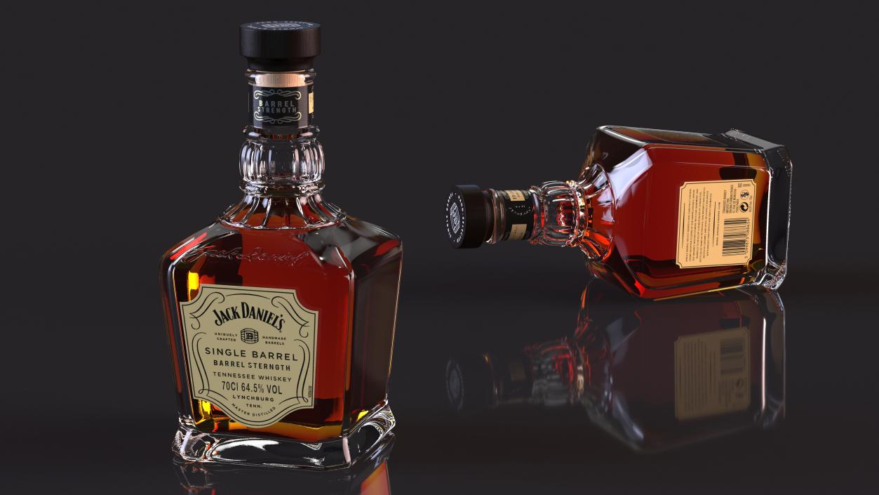 Whiskey Jack Daniels Single Barrel 3D model