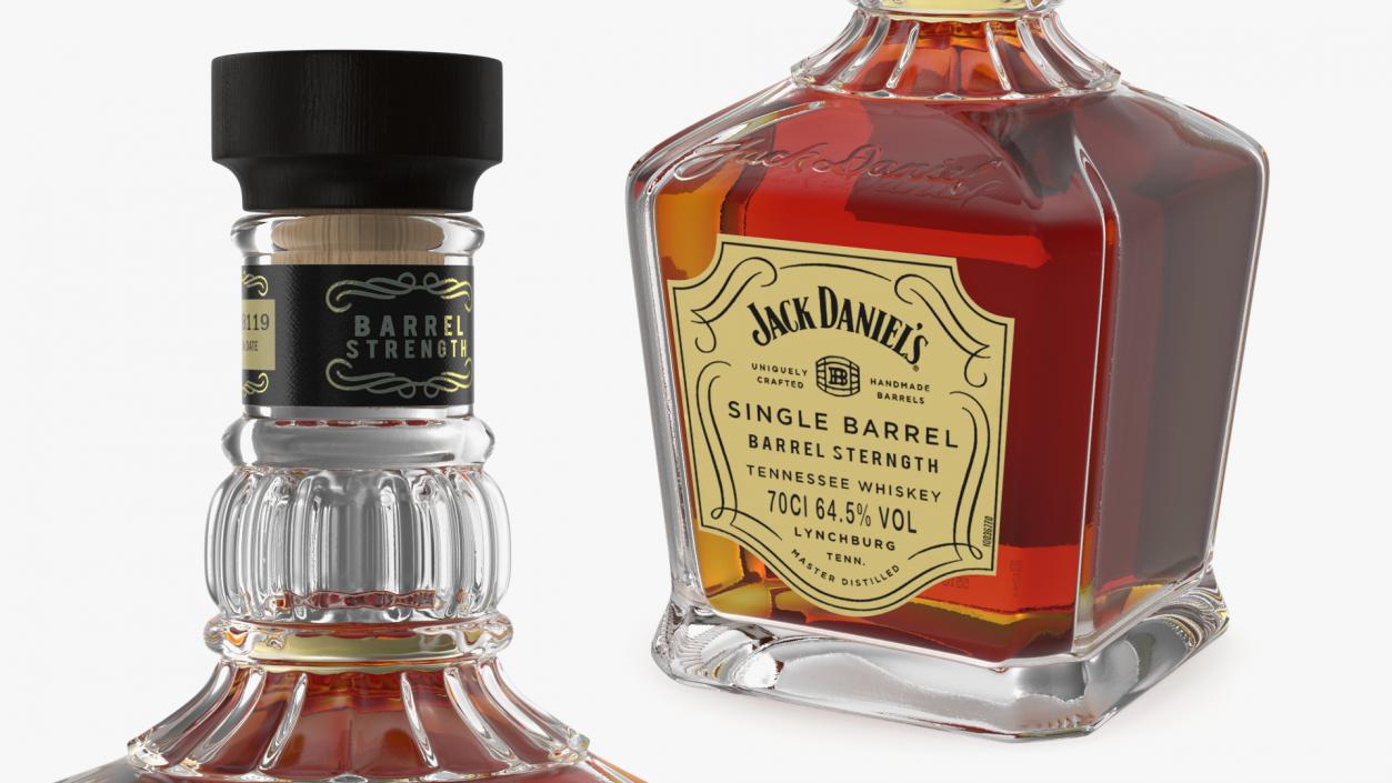 Whiskey Jack Daniels Single Barrel 3D model