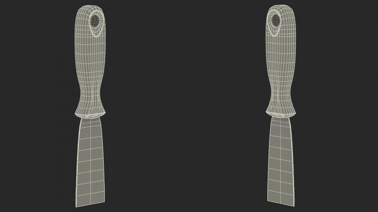 3D Stanley Scraper One and Half Inch model