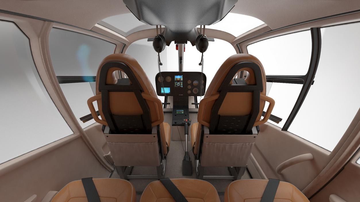 Executive Lightweight Helicopter 3D