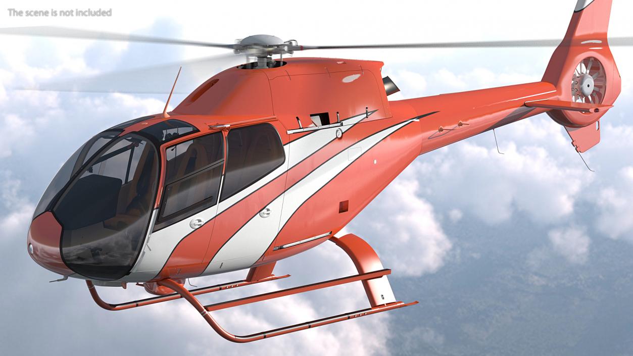 Executive Lightweight Helicopter 3D