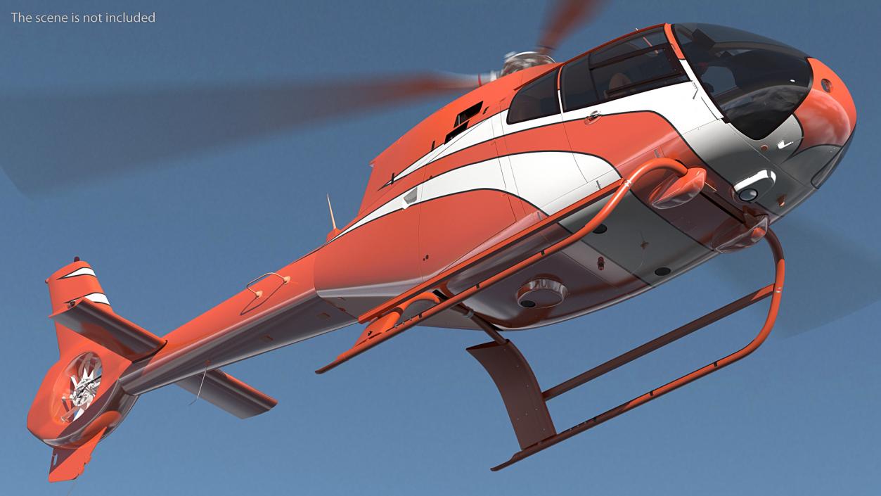 Executive Lightweight Helicopter 3D