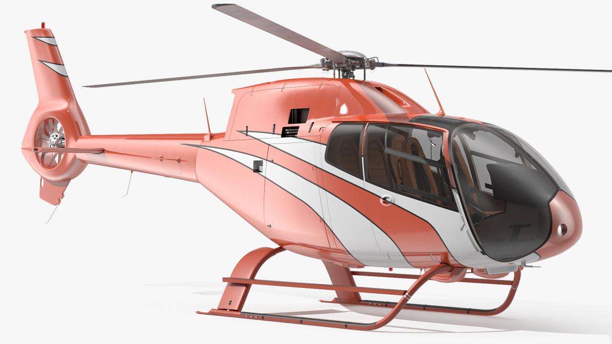 Executive Lightweight Helicopter 3D