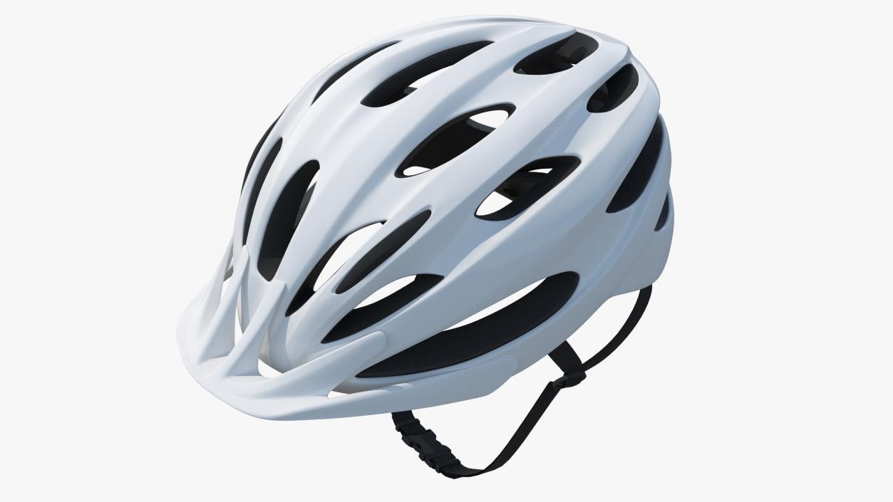 Modern Bicycle Helmet Generic 3D model