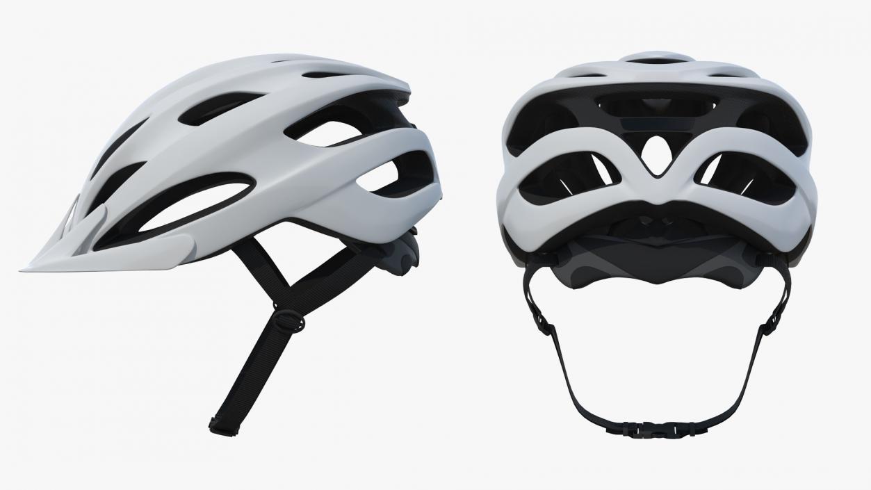 Modern Bicycle Helmet Generic 3D model