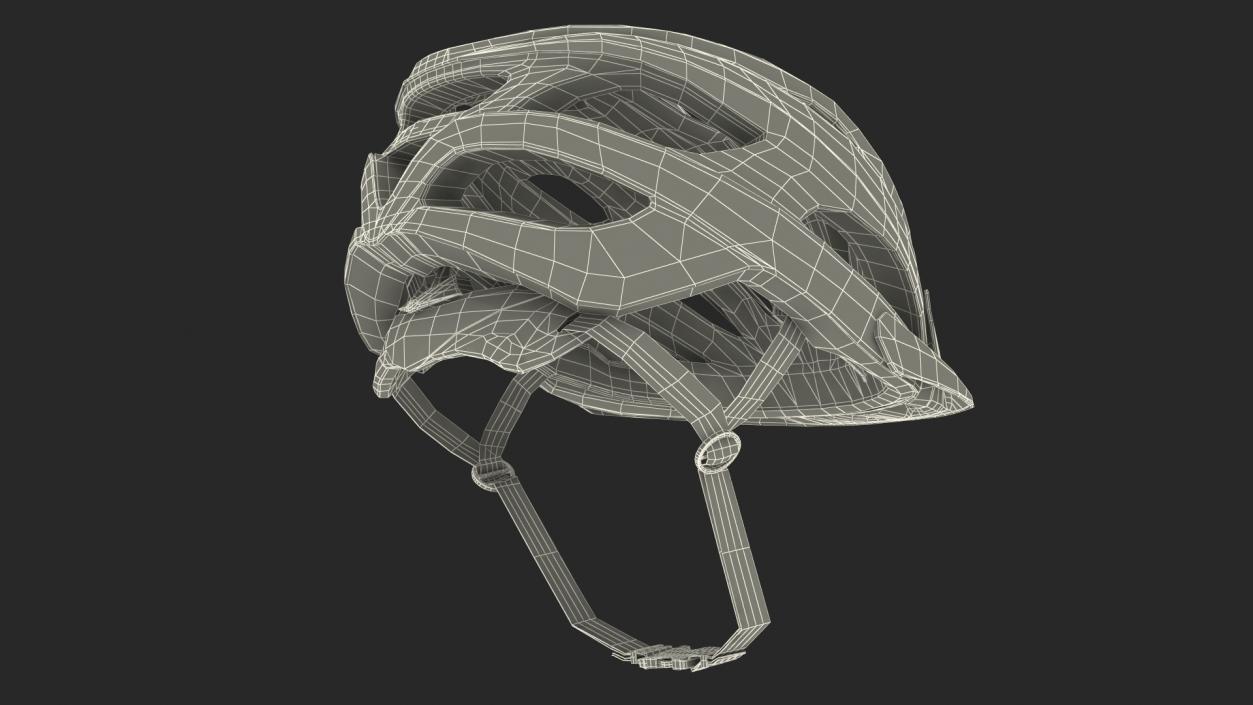 Modern Bicycle Helmet Generic 3D model