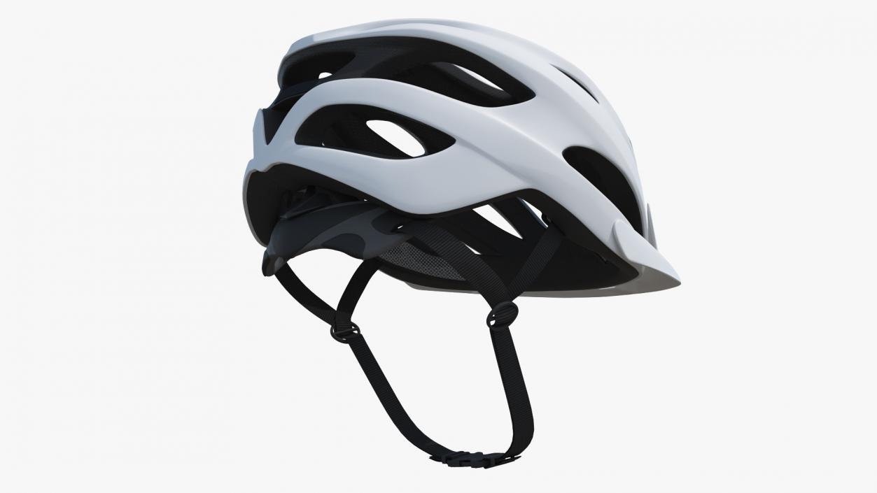 Modern Bicycle Helmet Generic 3D model