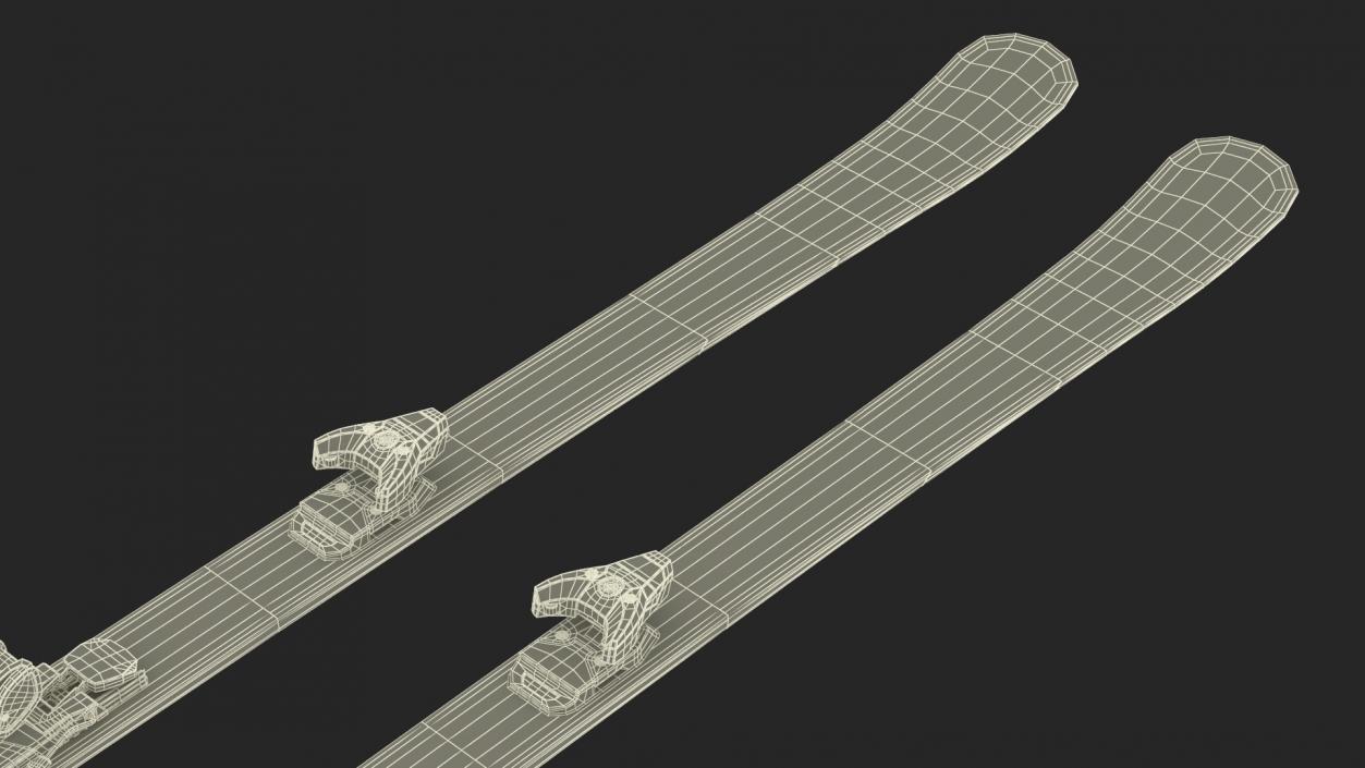 3D Snow Skis 3