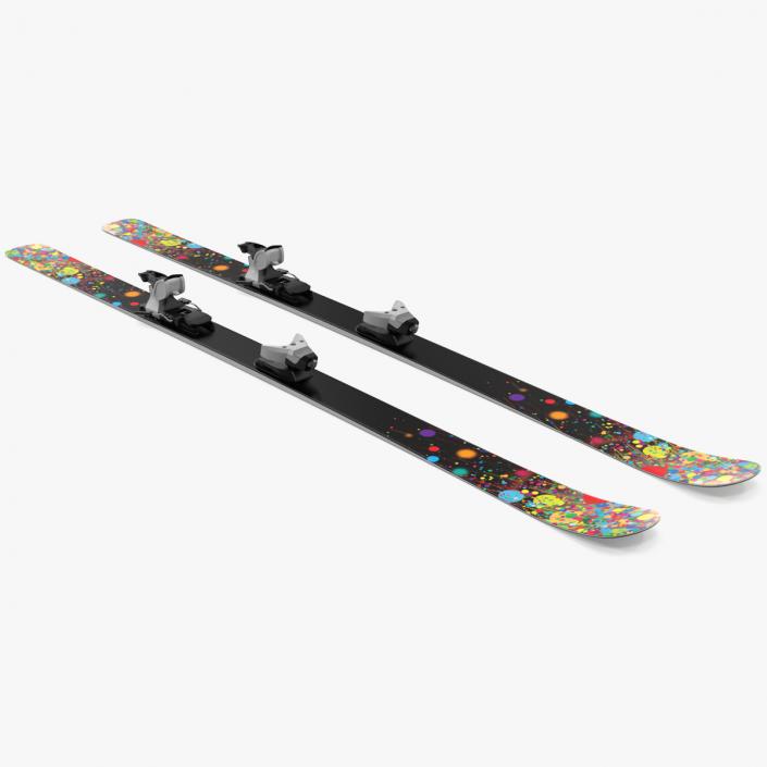 3D Snow Skis 3