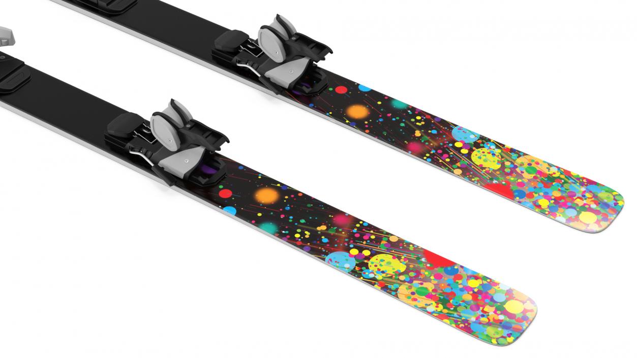 3D Snow Skis 3