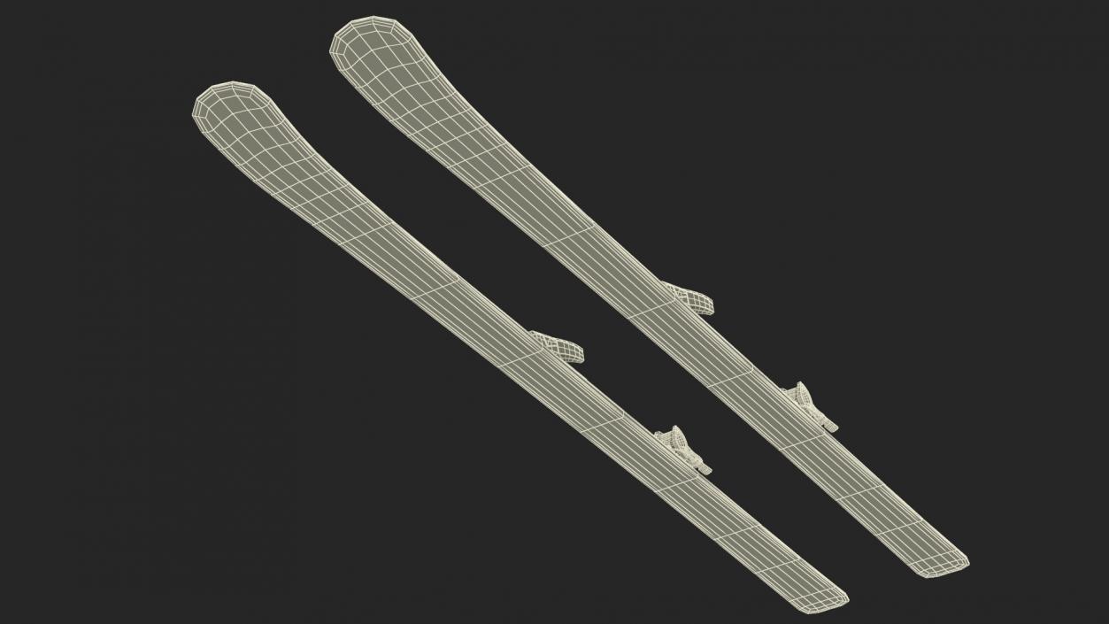 3D Snow Skis 3