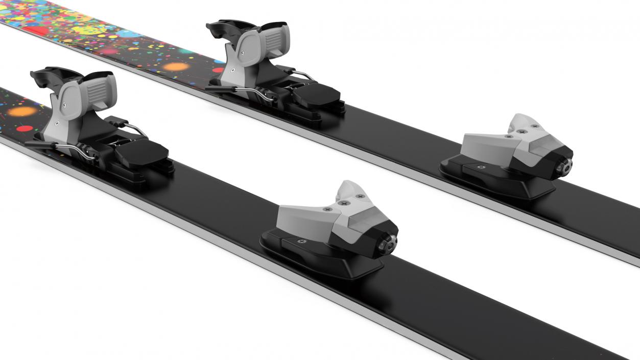 3D Snow Skis 3