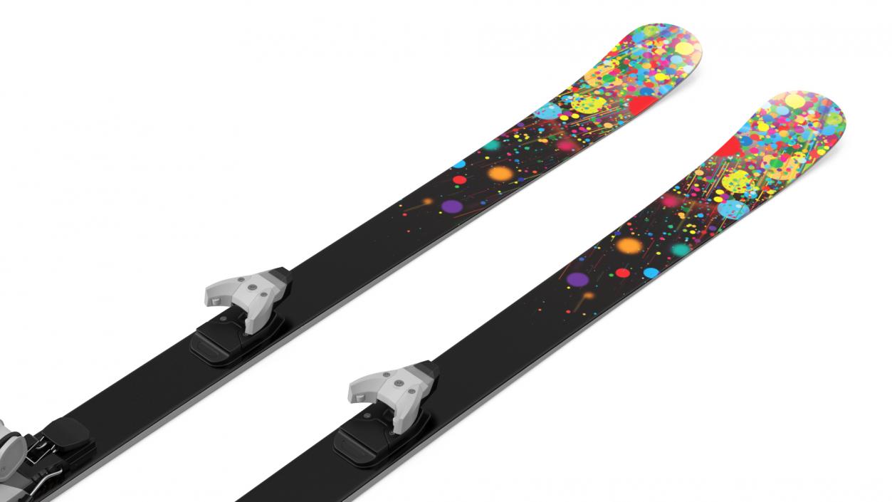 3D Snow Skis 3