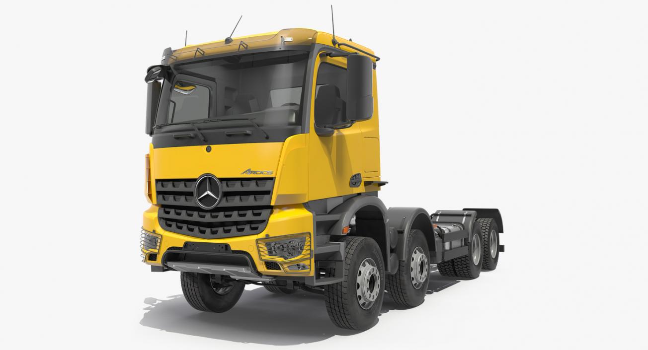 Mercedes Benz Arocs 8X8 Truck 3D model